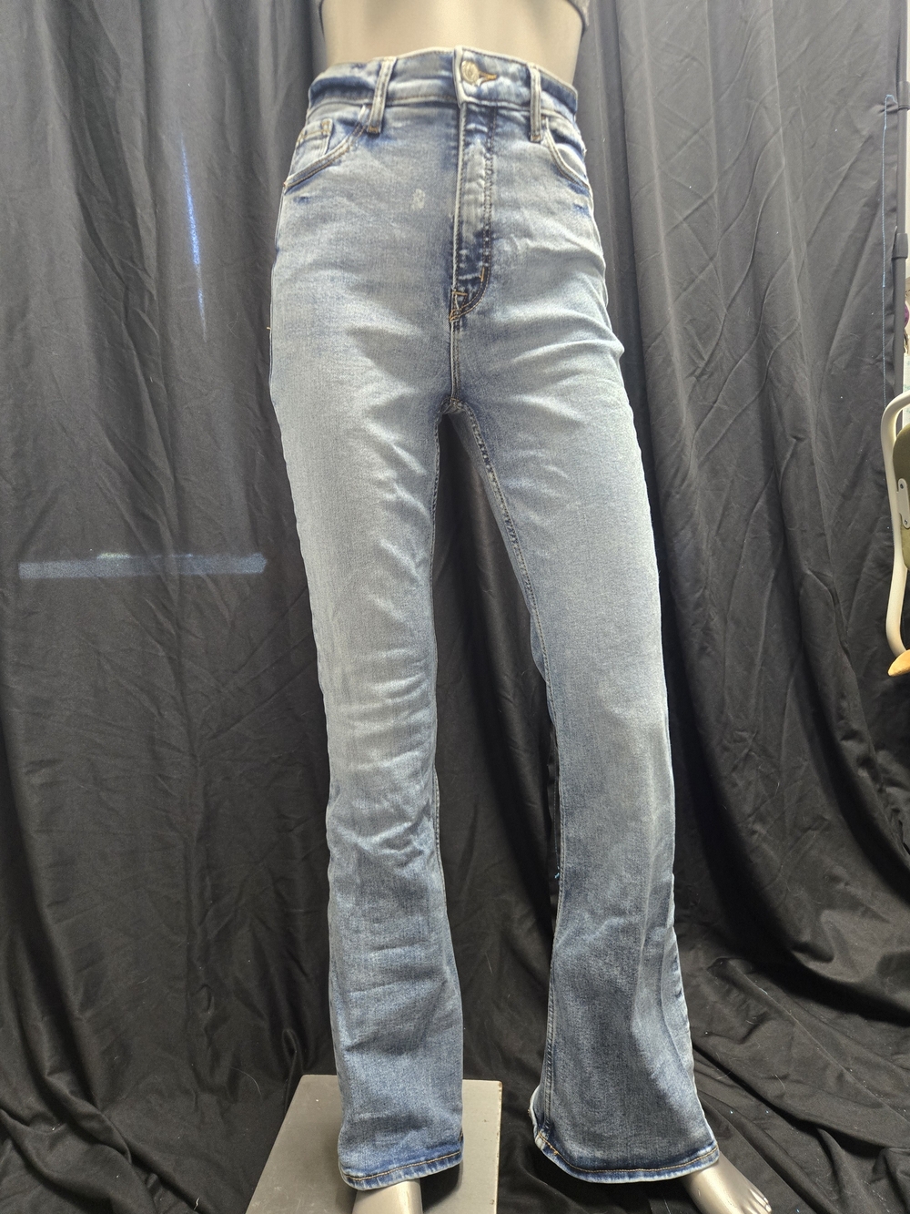 Old Navy Light Blue High-Rise Flare Jeans - Women's